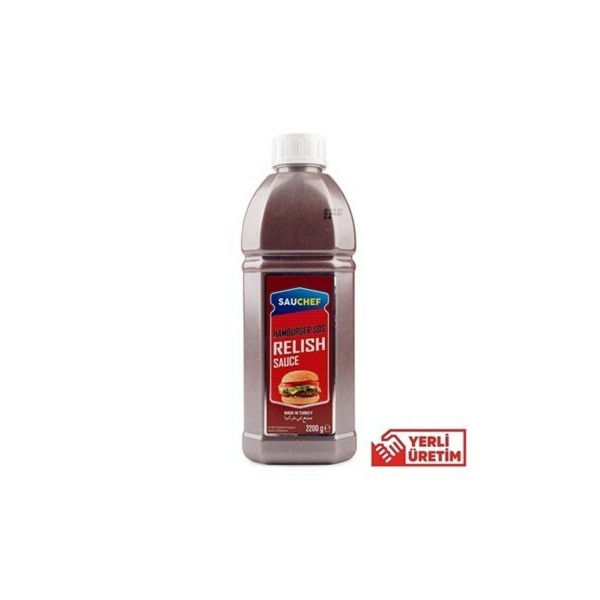 Burger Relish Sos 2200gr X 6 Adet - 1 Koli
