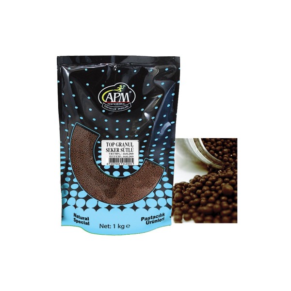 Top Granül Şeker Sütlü 1 Kg