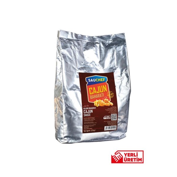 Cajun Baharatı 2,5 Kg Yemeklik Sos